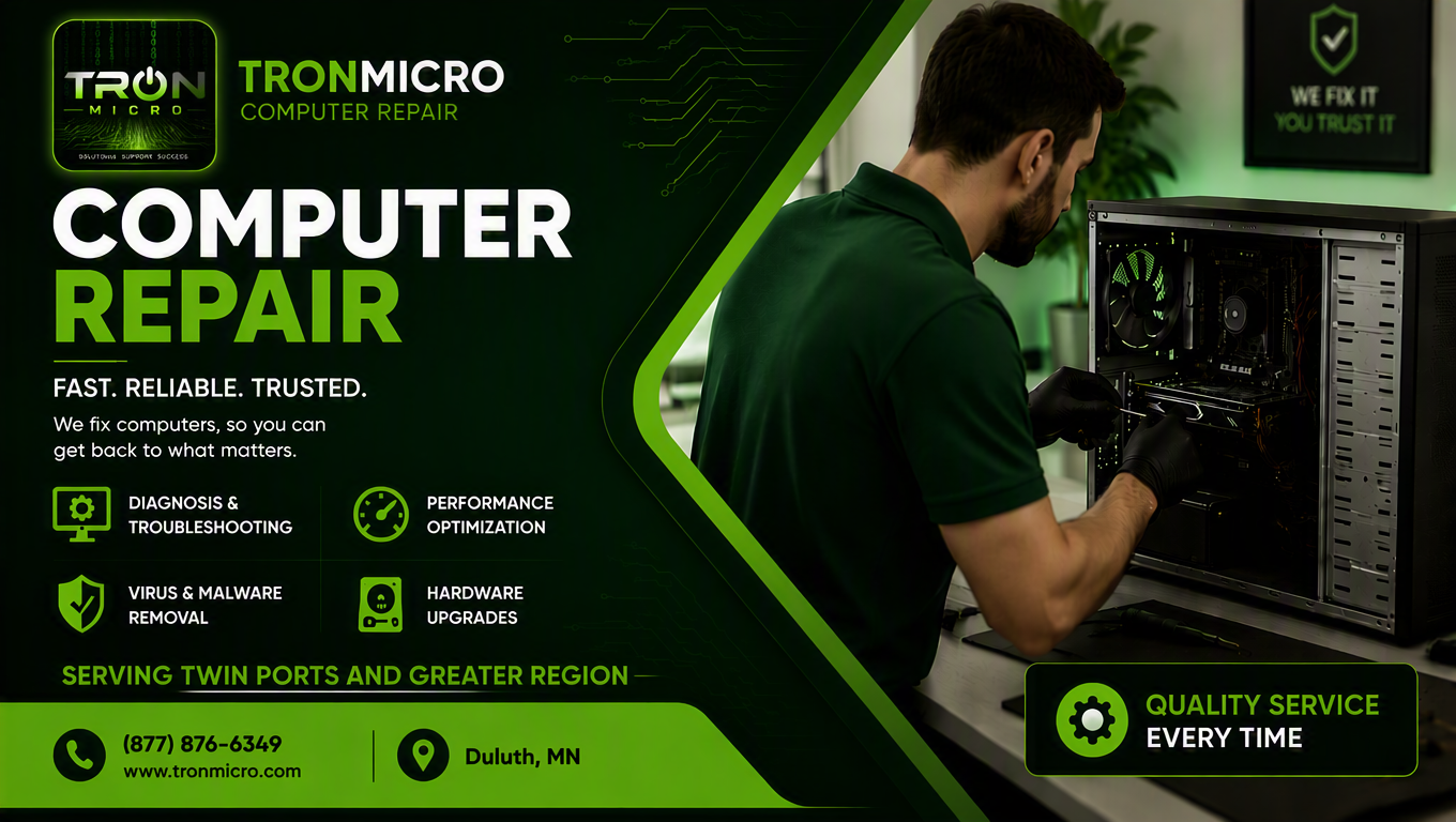 TronMicro Computer Hardware Repair