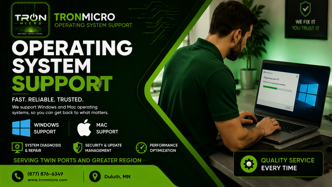 TronMicro Operating System Repair