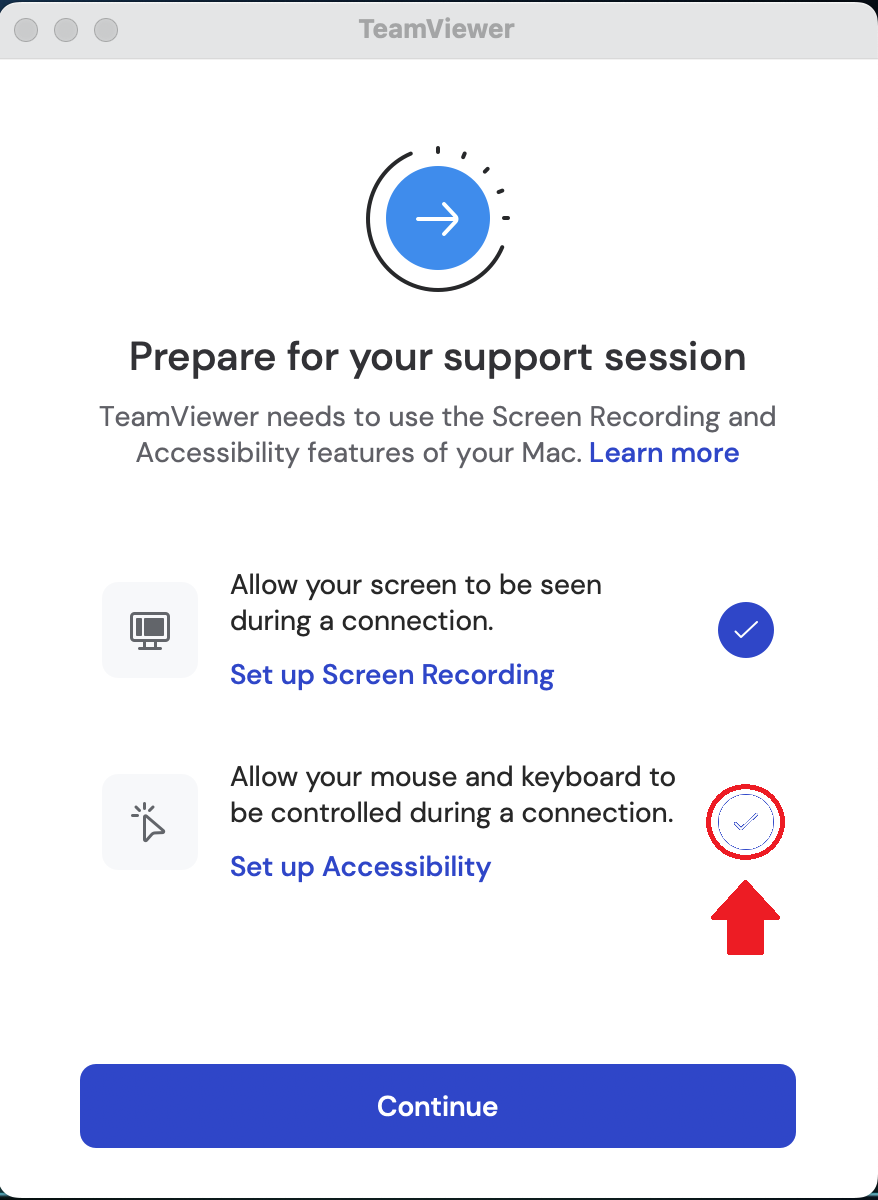 Initializing Keyboard and Mouse Sharing