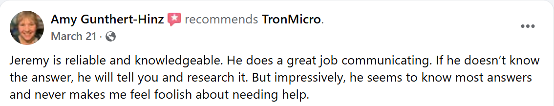 Amy's review